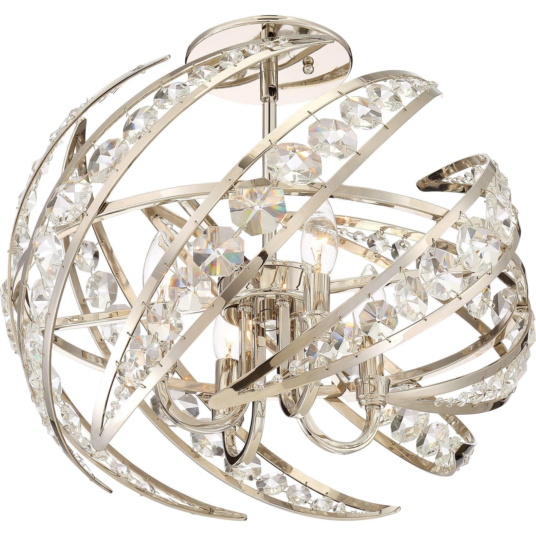 Quoizel - Crescent Semi Flush Mount - Lights Canada