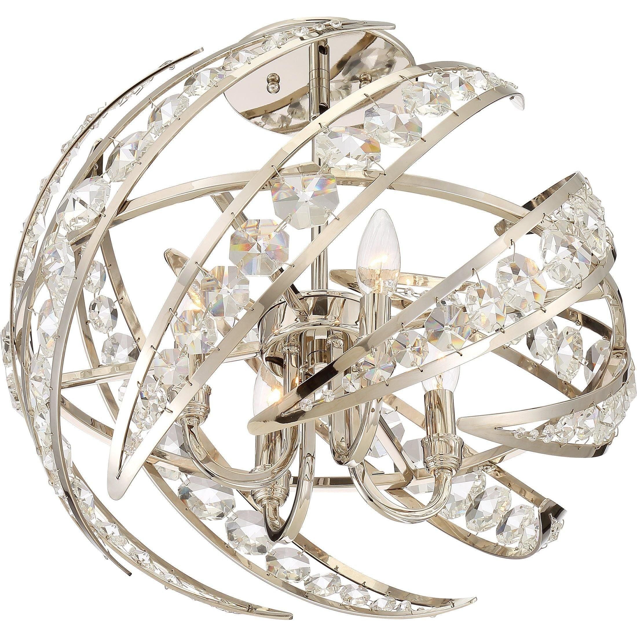 Quoizel - Crescent Semi Flush Mount - Lights Canada