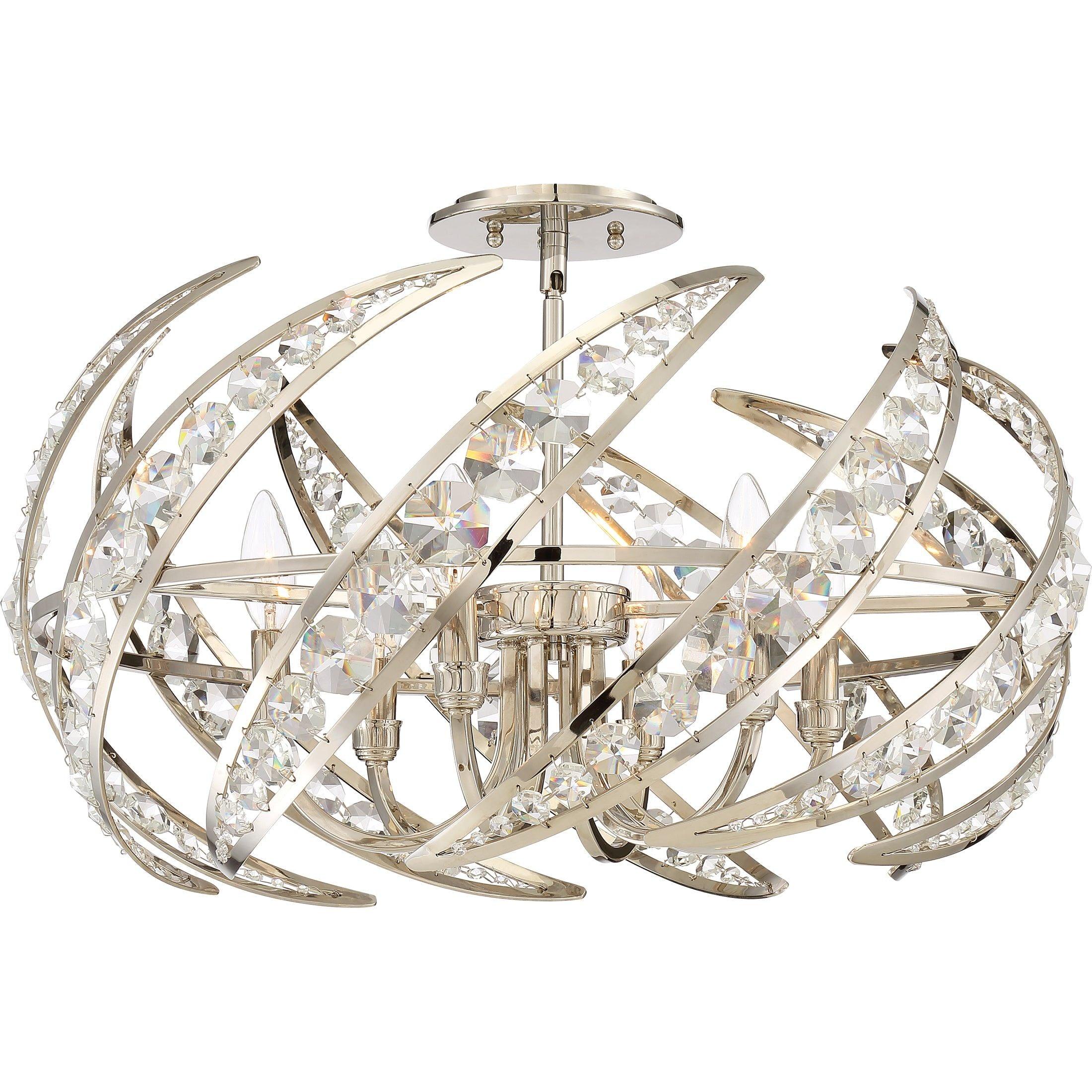 Quoizel - Crescent Semi Flush Mount - Lights Canada