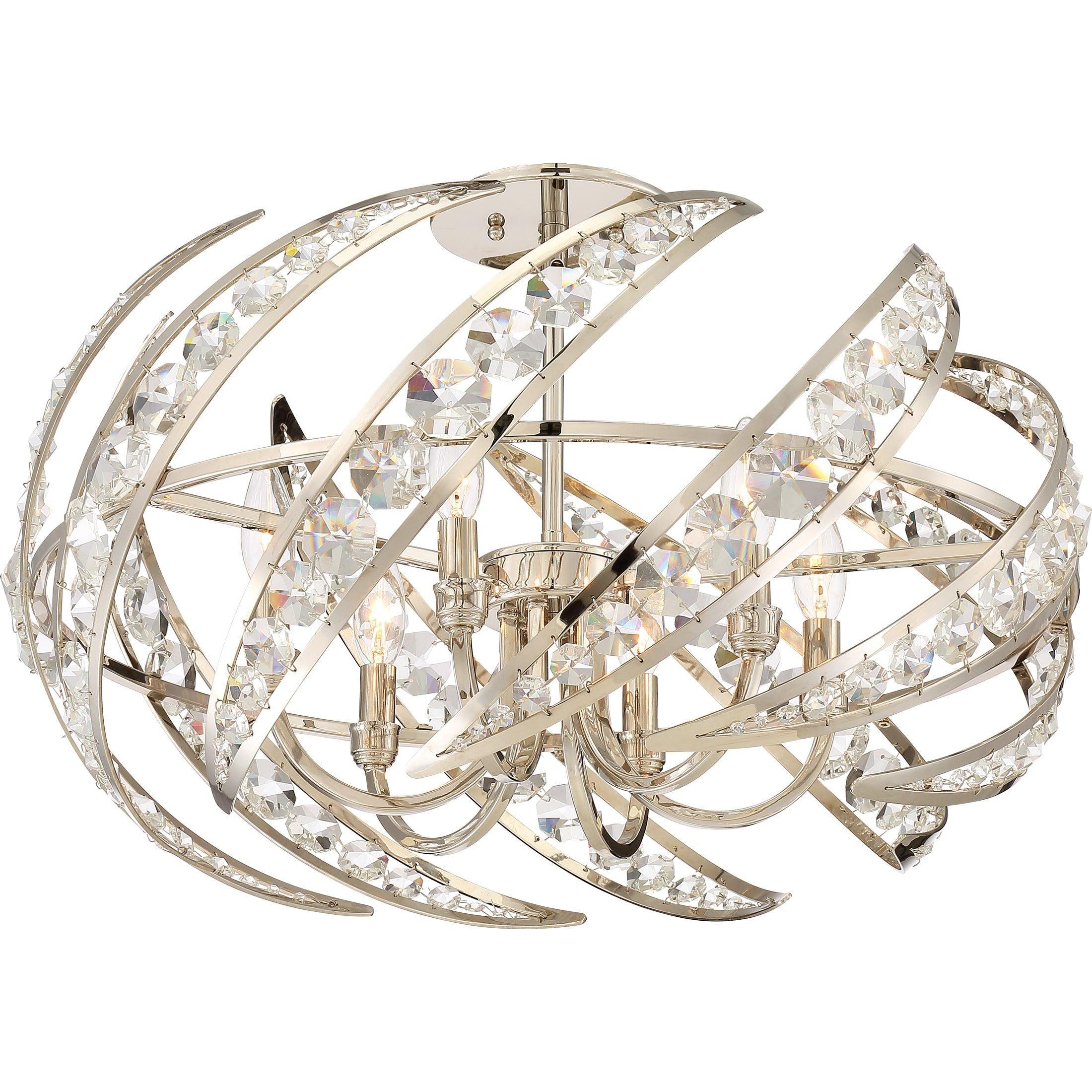 Quoizel - Crescent Semi Flush Mount - Lights Canada