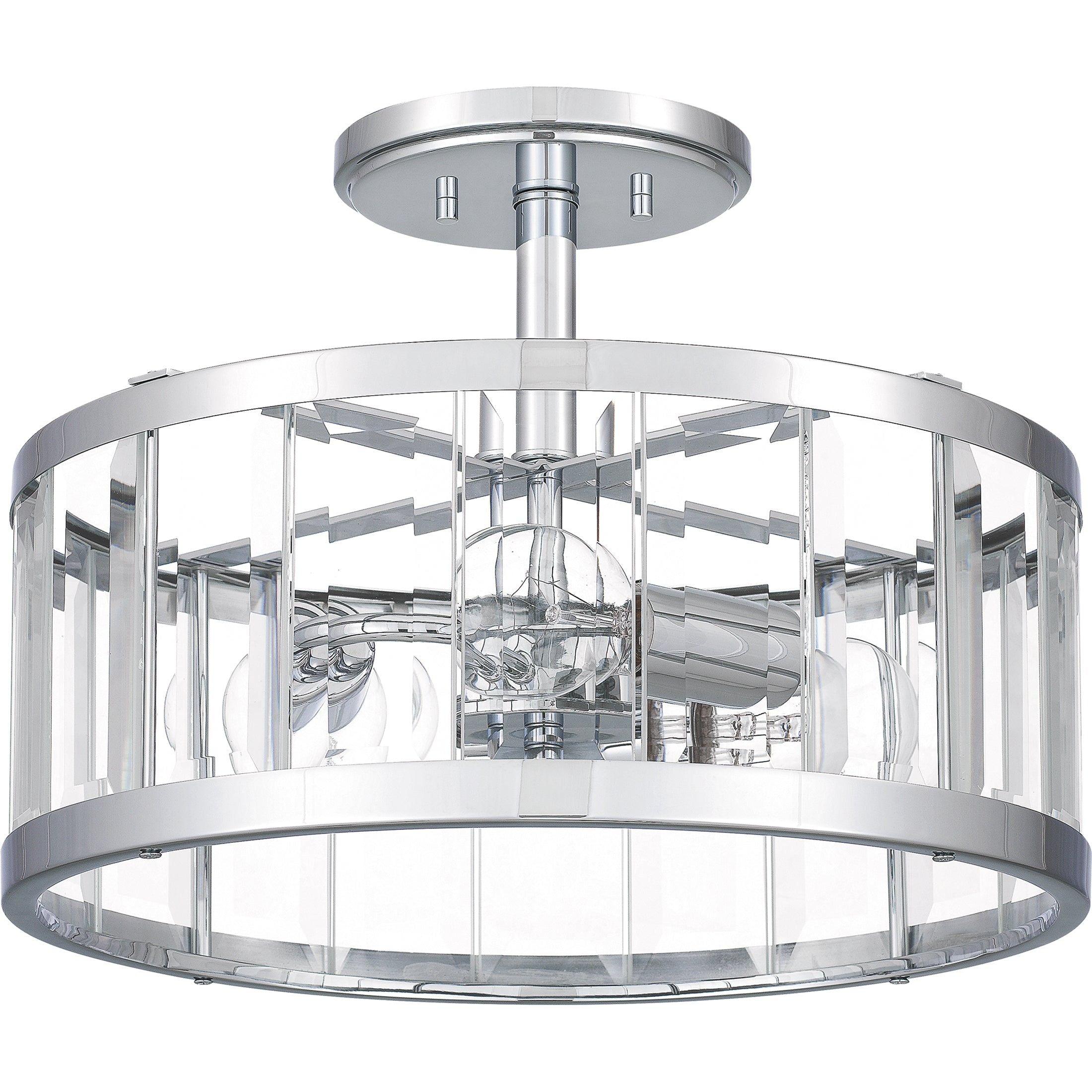 Quoizel - Lucia Semi Flush Mount - Lights Canada