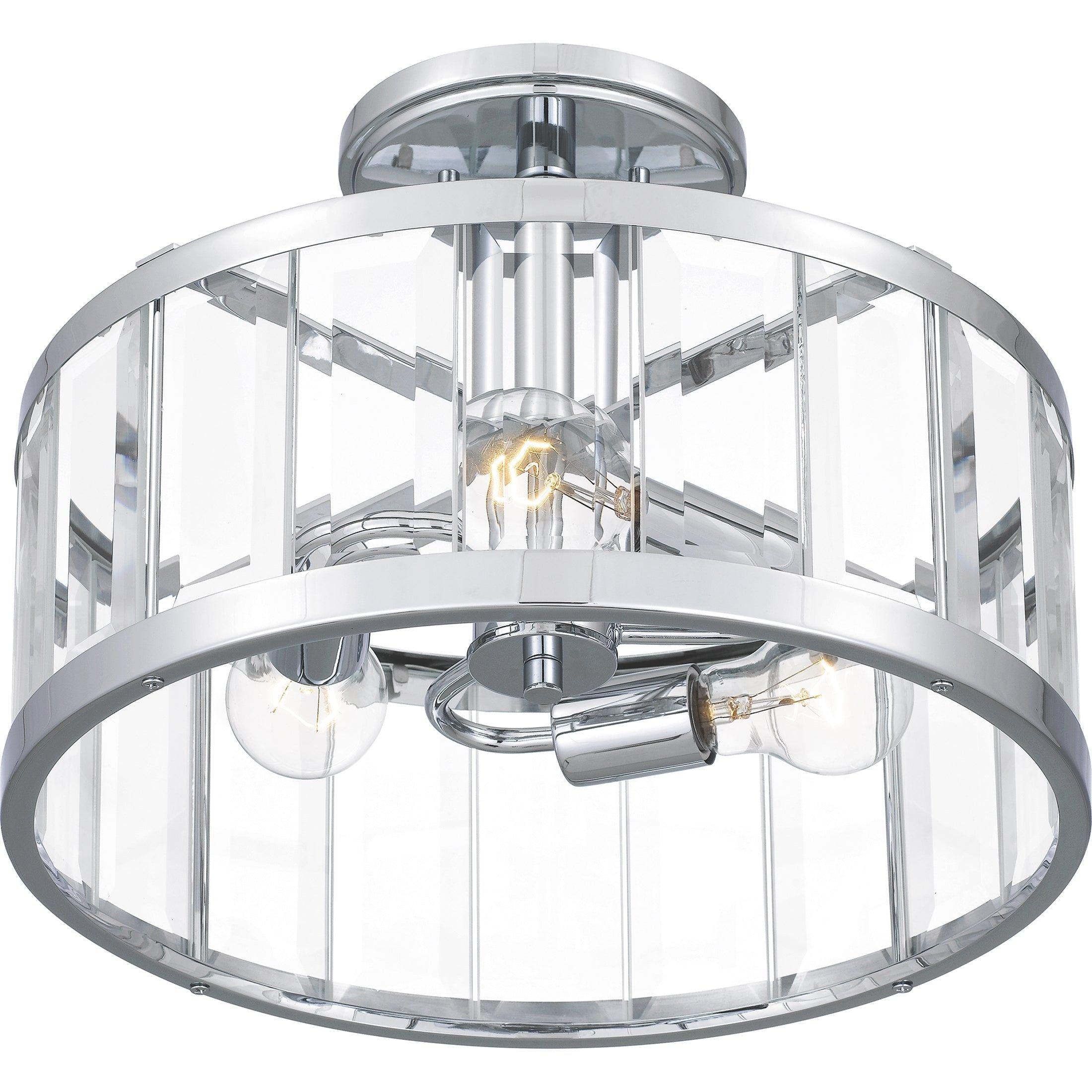 Quoizel - Lucia Semi Flush Mount - Lights Canada