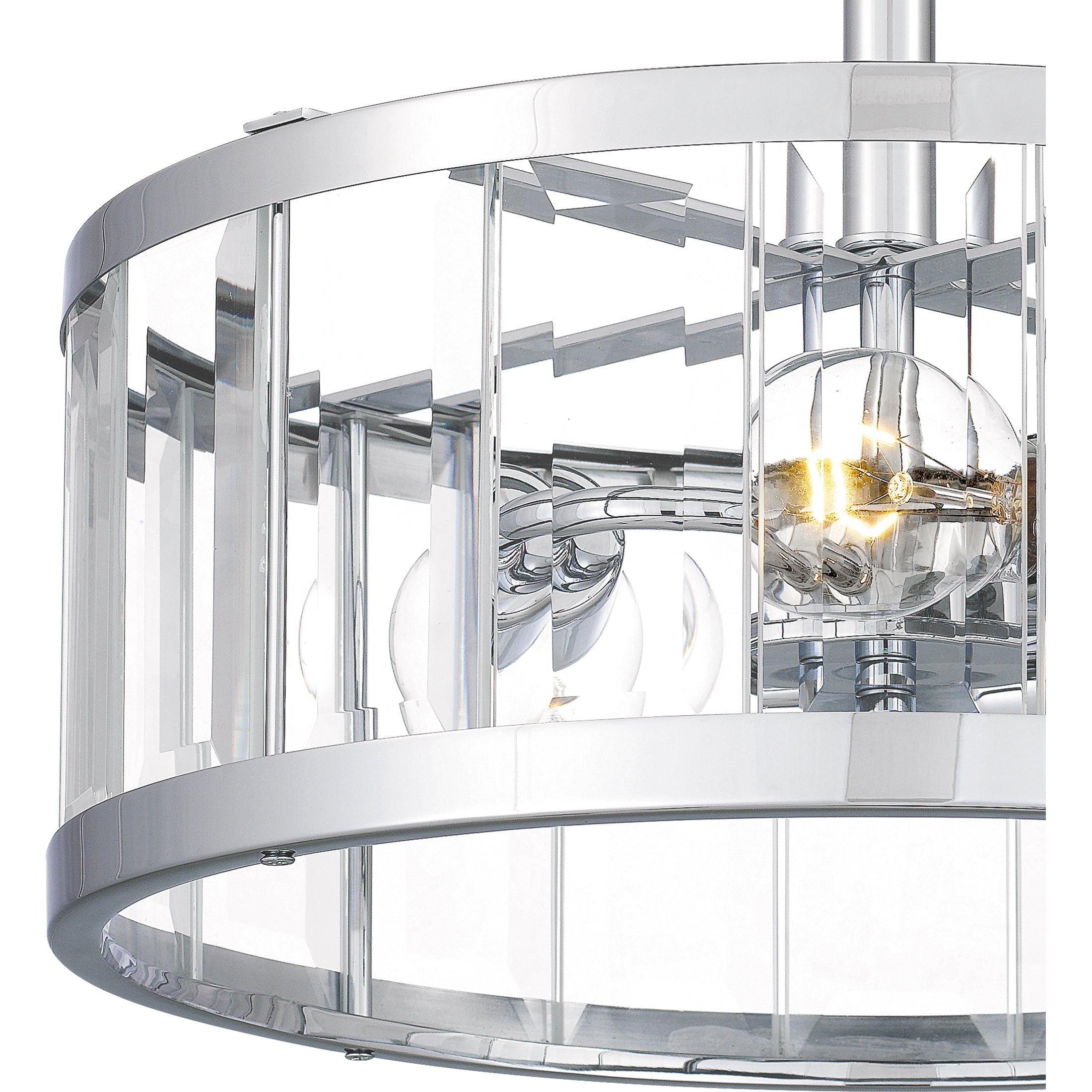 Quoizel - Lucia Semi Flush Mount - Lights Canada