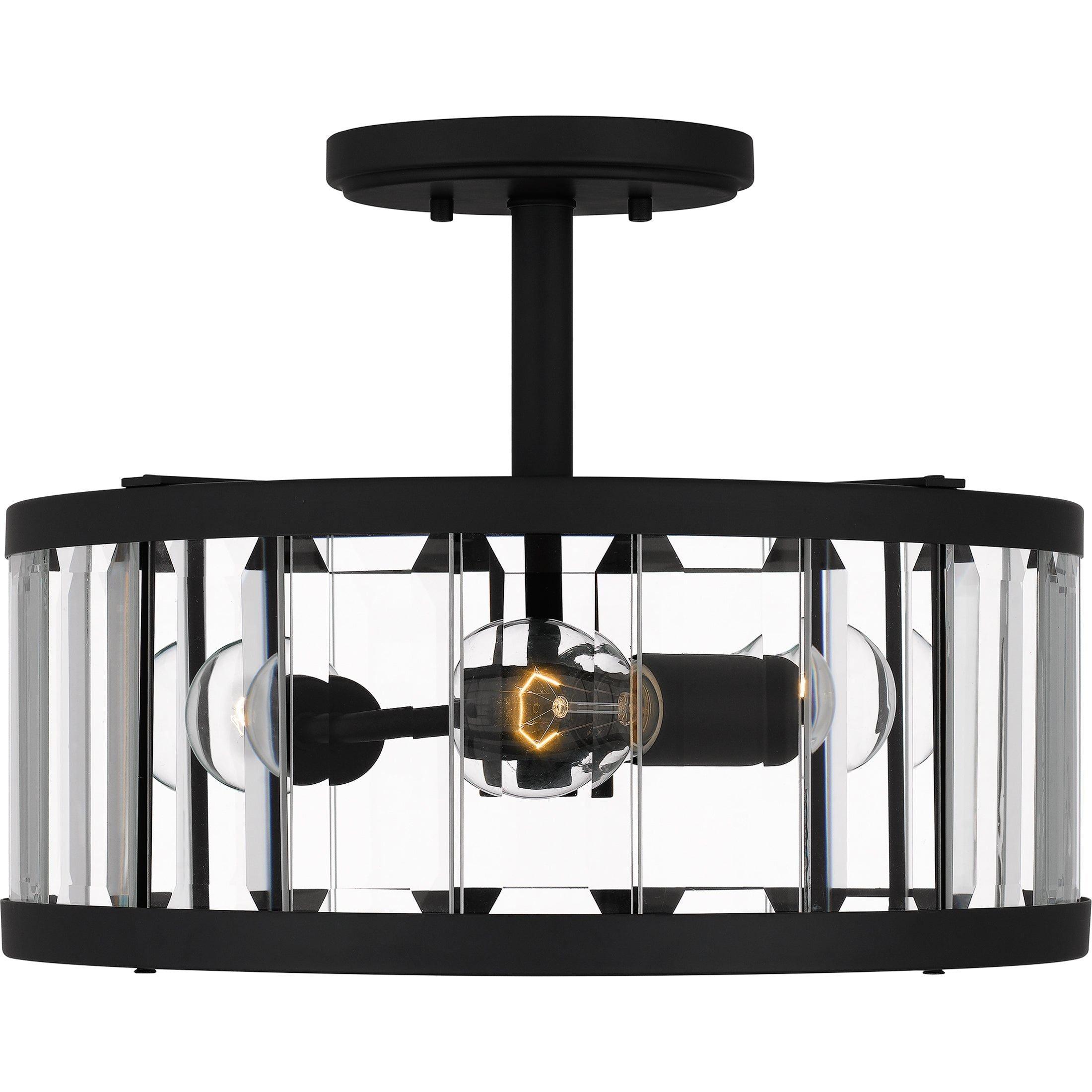 Quoizel - Lucia Semi Flush Mount - Lights Canada