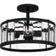 Quoizel - Lucia Semi Flush Mount - Lights Canada