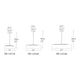 dweLED - Manhattan 26" LED Pendant - Lights Canada