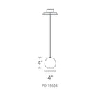 Modern Forms - Acid LED Round Pendant - Lights Canada