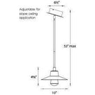 Modern Forms - Suspense LED Outdoor Pendant - Lights Canada