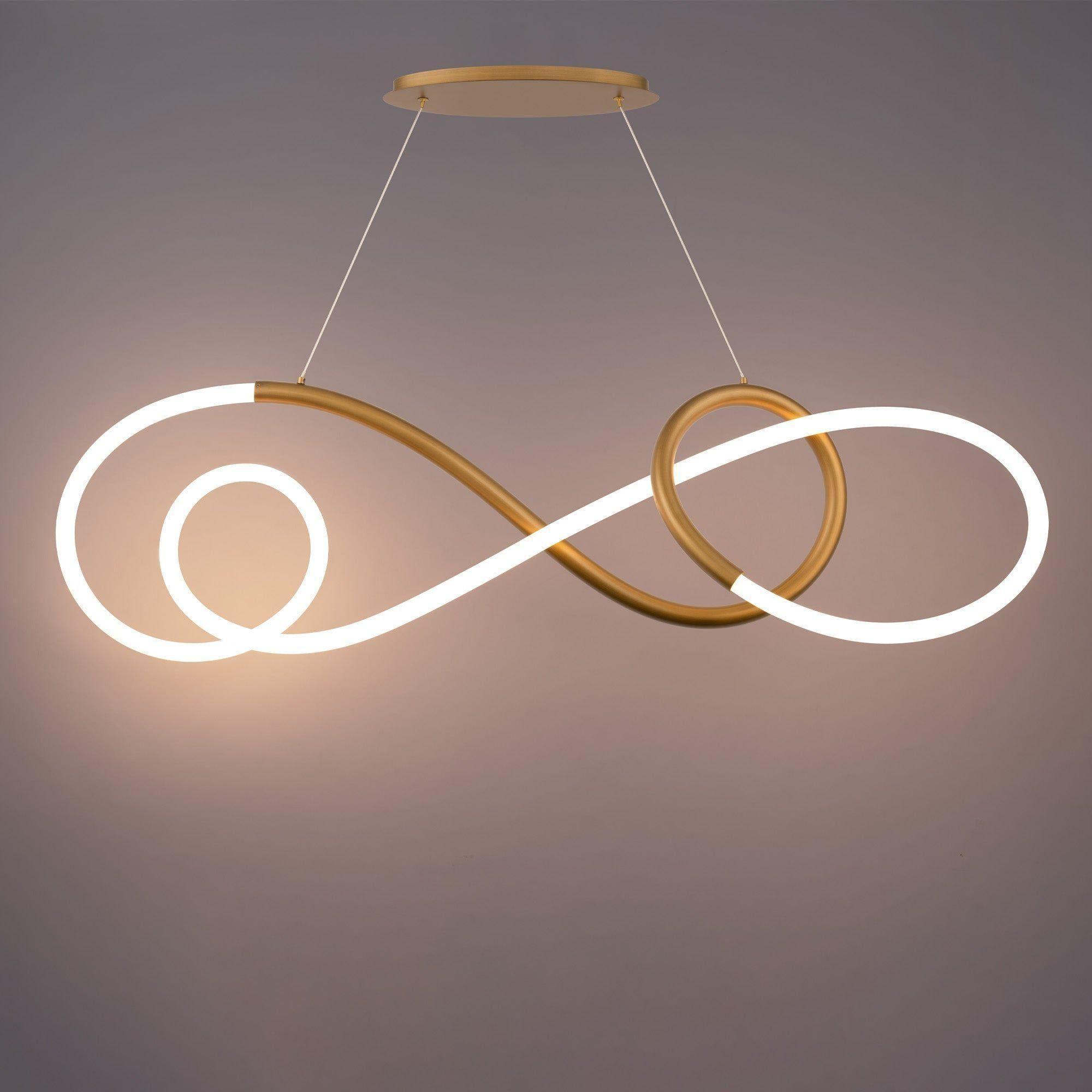 dweLED - Solo 8.1" LED Linear Chandelier - Lights Canada