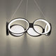 dweLED - Solitaire 27" LED Chandelier - Lights Canada
