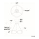 dweLED - Solitaire 27" LED Chandelier - Lights Canada