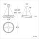 Modern Forms - Veloce 48" LED Chandelier - Lights Canada