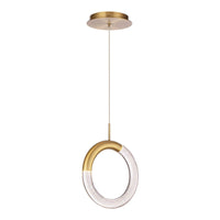 Ringlet 8" LED Pendant