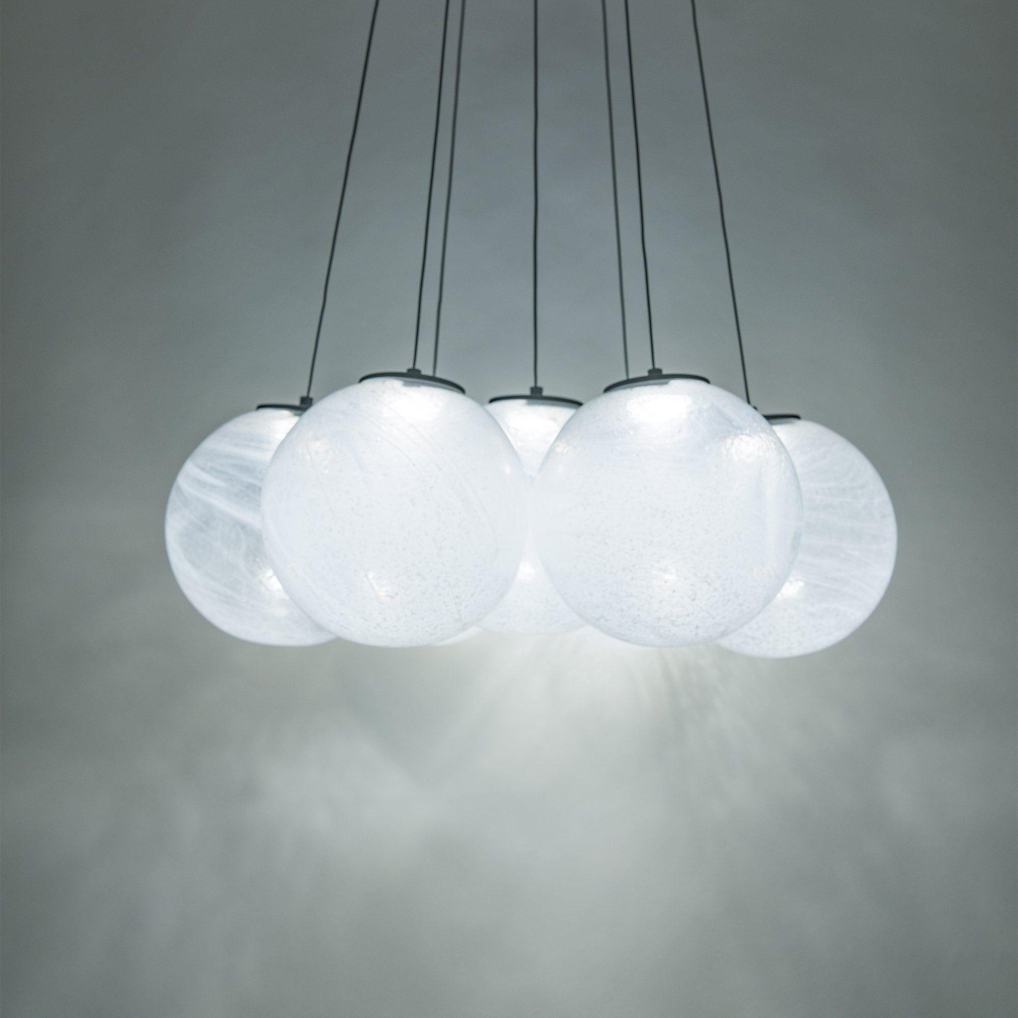 Modern Forms - Cosmic Crystal LED 7 Light Multi-Light Pendant - Lights Canada