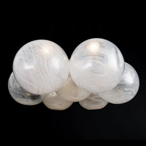 Modern Forms - Cosmic Crystal LED 7 Light Multi-Light Pendant - Lights Canada