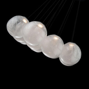 Modern Forms - Cosmic Crystal LED 12 Light Multi-Light Pendant - Lights Canada