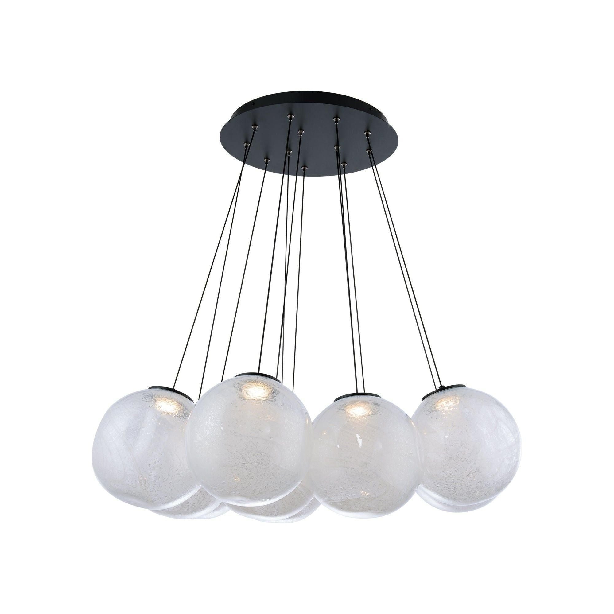 Modern Forms - Cosmic Crystal LED 12 Light Multi-Light Pendant - Lights Canada