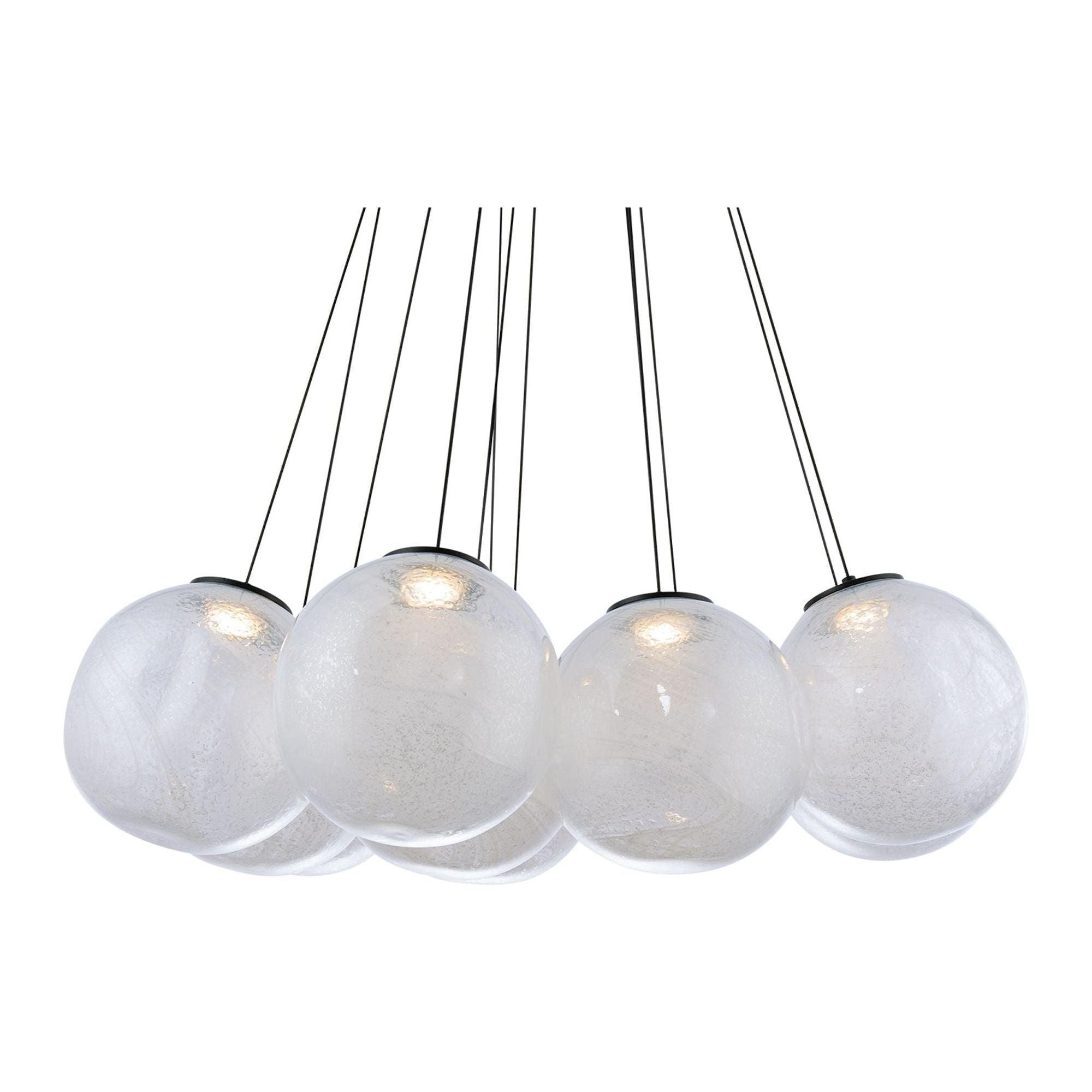 Modern Forms - Cosmic Crystal LED 12 Light Multi-Light Pendant - Lights Canada