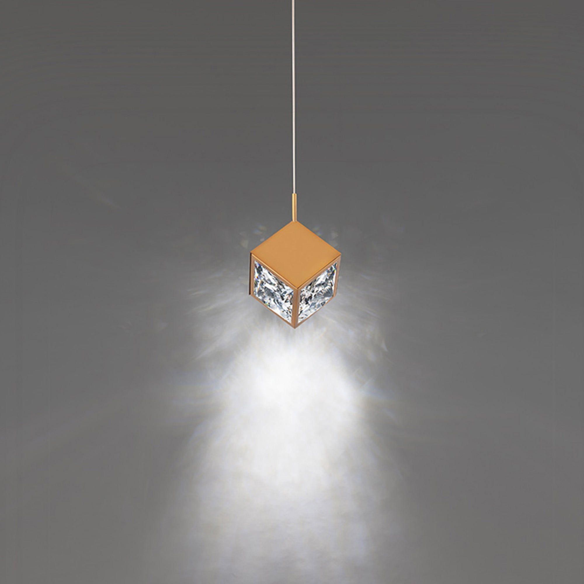 dweLED - Ice Cube 8" LED Mini Pendant - Lights Canada