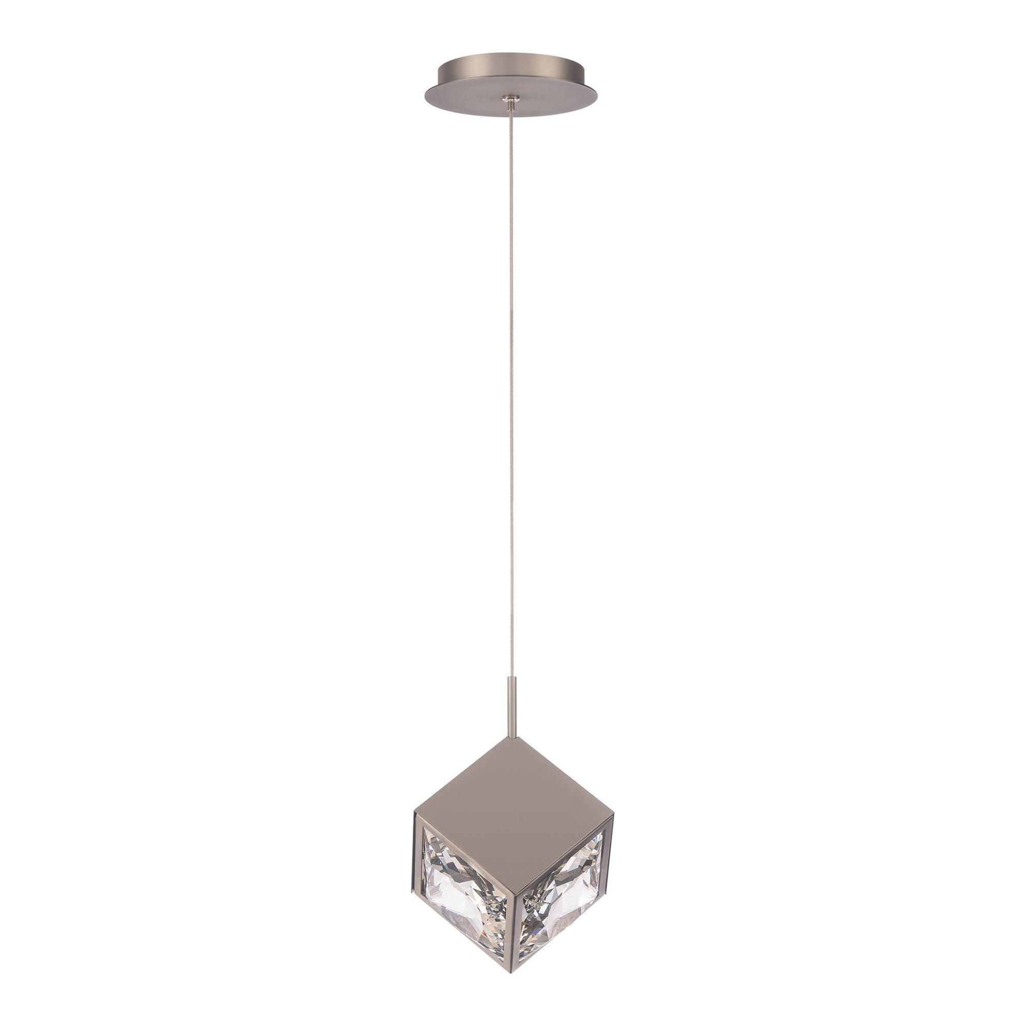 dweLED - Ice Cube 8" LED Mini Pendant - Lights Canada