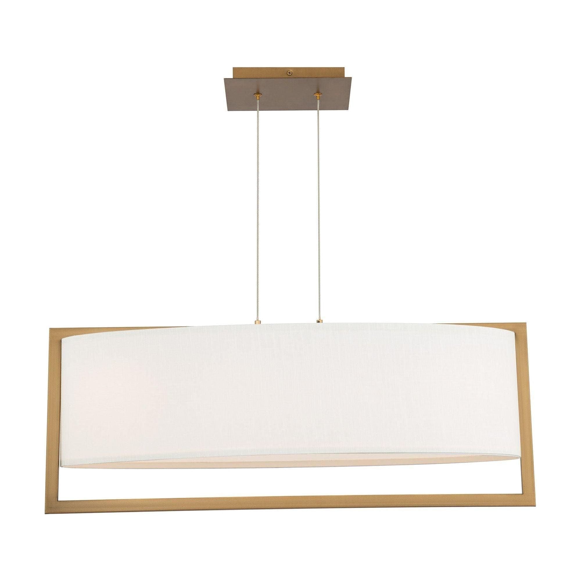 dweLED - Park Avenue 30.6" LED Linear Pendant - Lights Canada