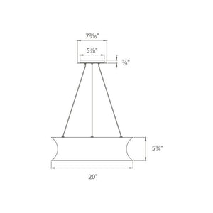 Modern Forms - Tango LED Chandelier - Lights Canada