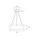 Modern Forms - Tango LED Chandelier - Lights Canada