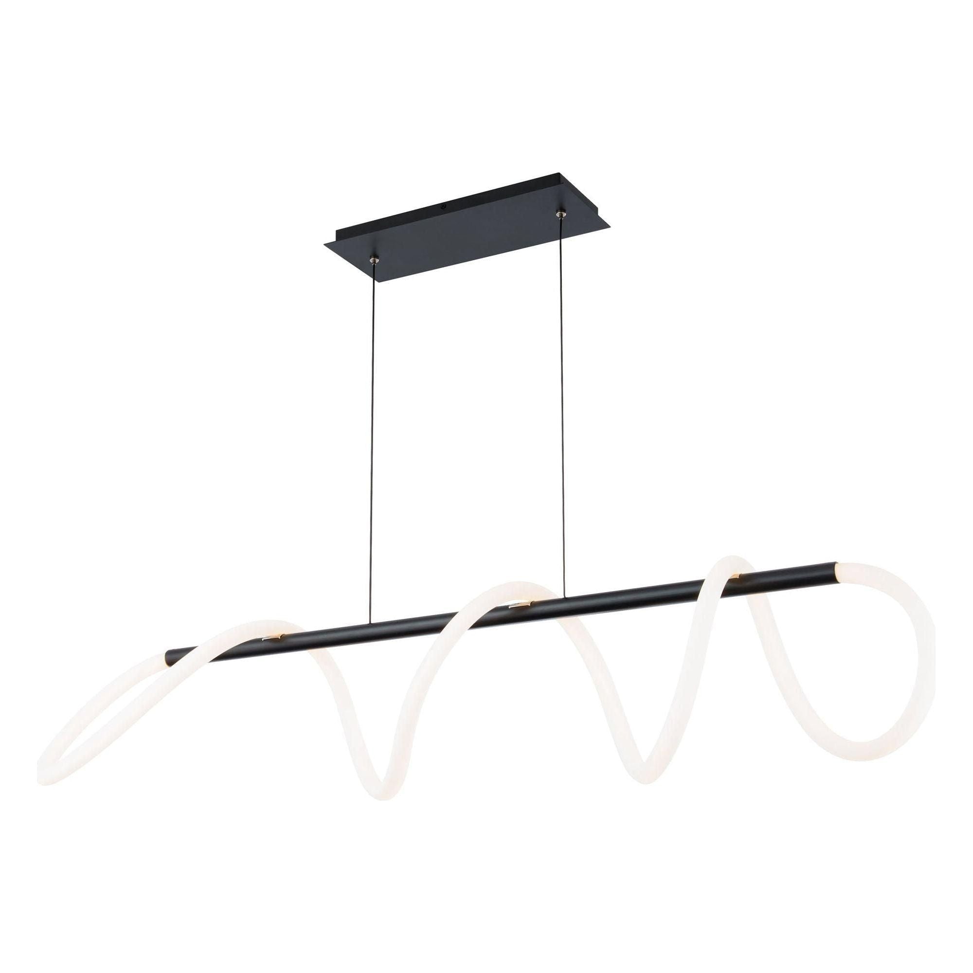 dweLED - Tightrope 45.6" LED Linear Pendant - Lights Canada