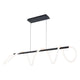 dweLED - Tightrope 45.6" LED Linear Pendant - Lights Canada