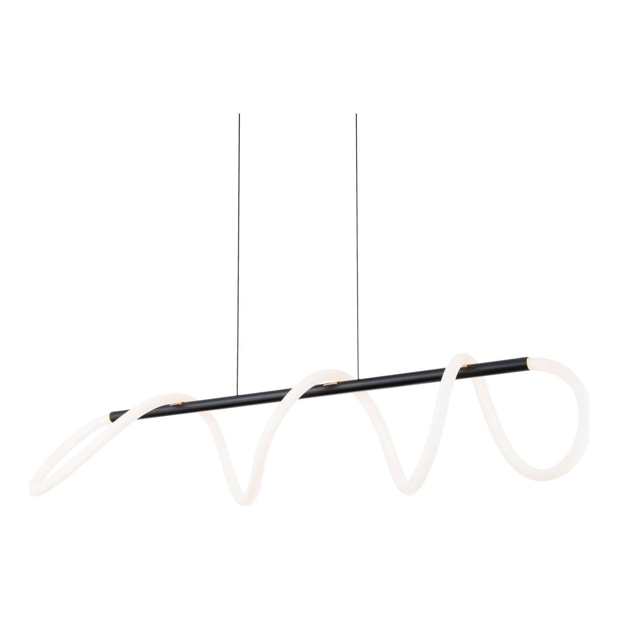 dweLED - Tightrope 45.6" LED Linear Pendant - Lights Canada
