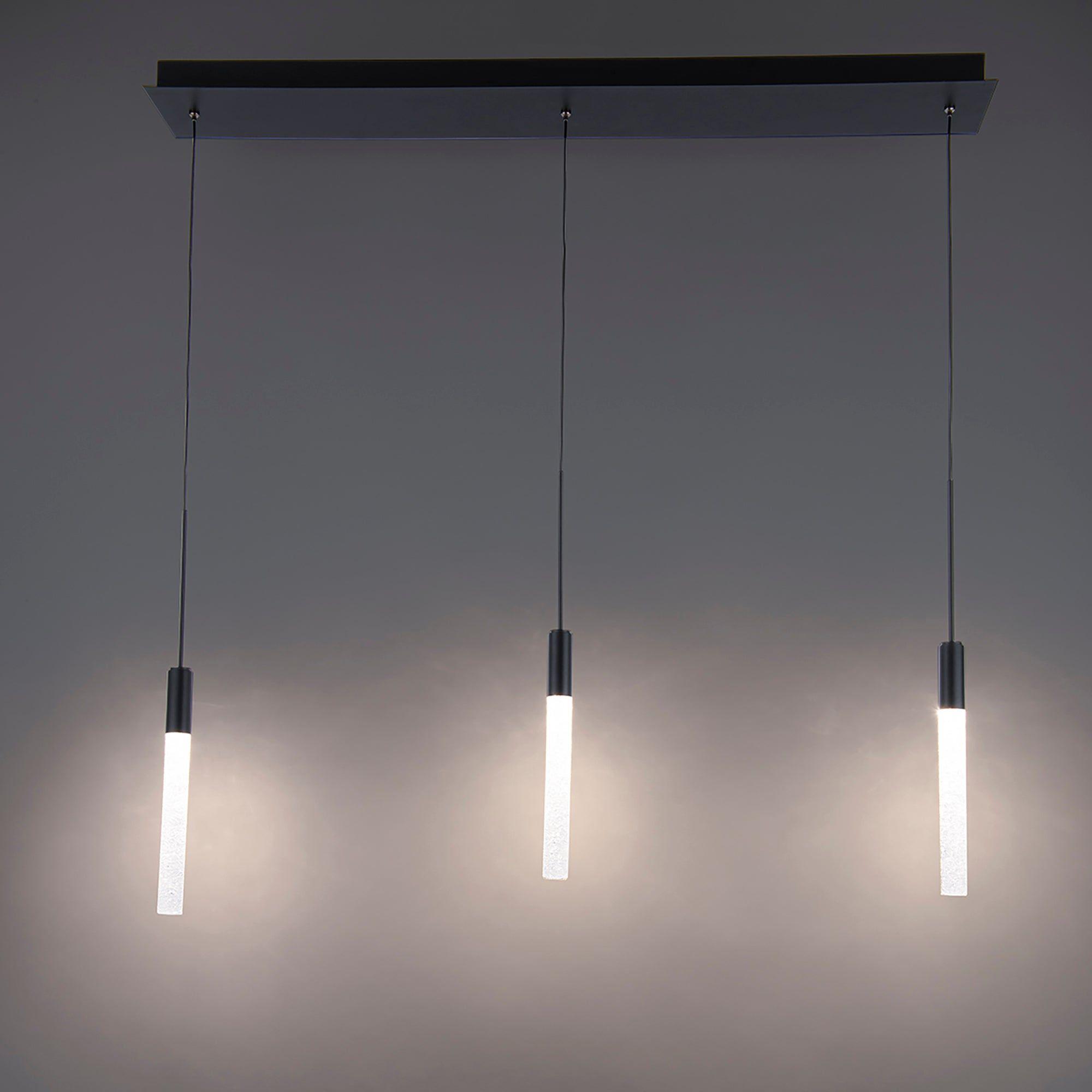 Modern Forms - Magic LED 3 Light Linear Chandelier - Lights Canada