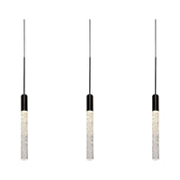 Magic LED 3 Light Linear Chandelier