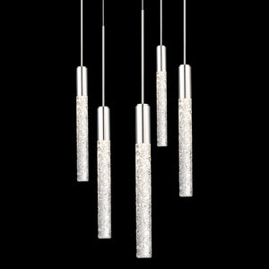 Modern Forms - Magic LED 5 Light Round Chandelier - Lights Canada