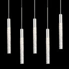 Modern Forms - Magic LED 5 Light Linear Chandelier - Lights Canada