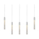 Modern Forms - Magic LED 5 Light Linear Chandelier - Lights Canada