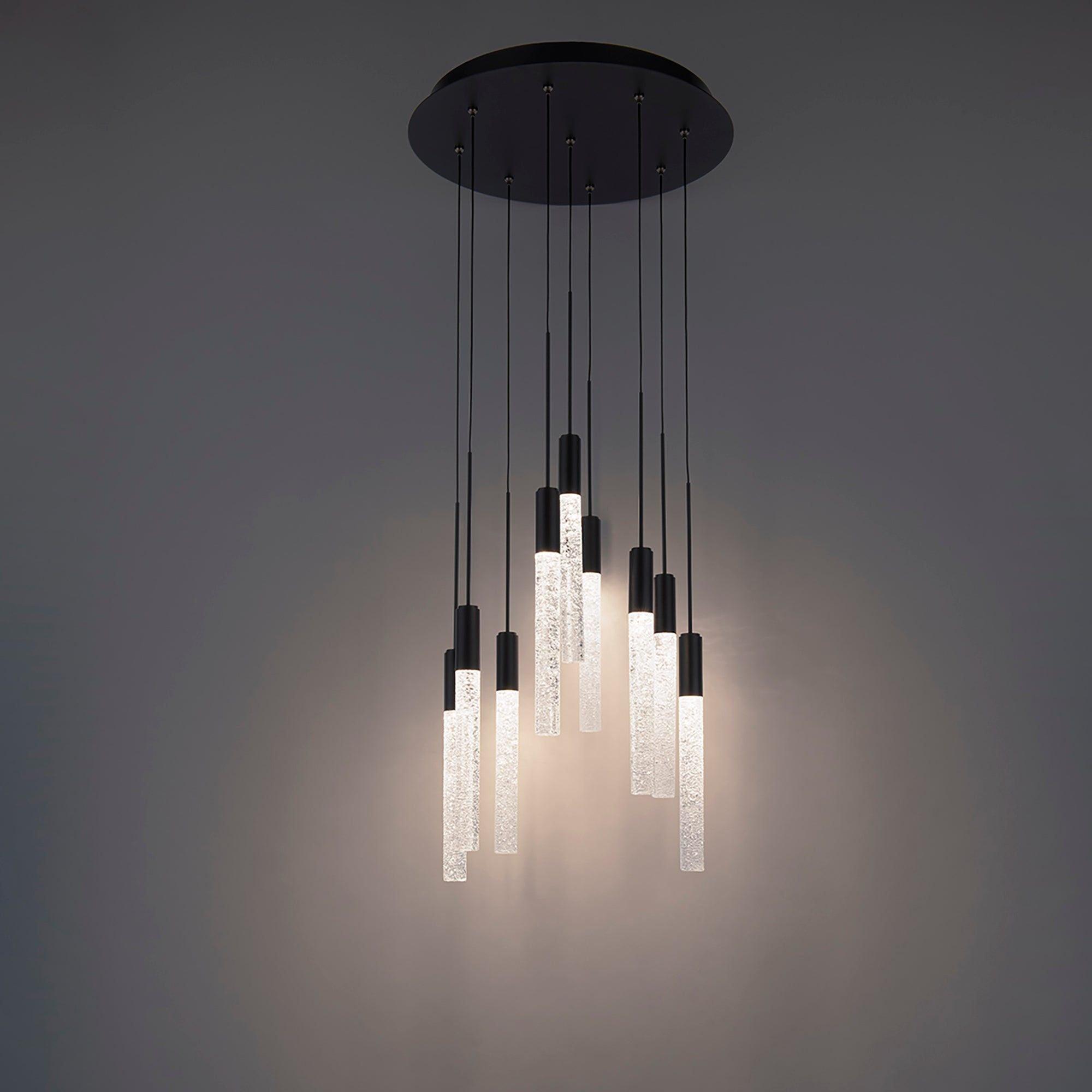 Modern Forms - Magic LED 9 Light Round Chandelier - Lights Canada
