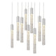 Modern Forms - Magic LED 9 Light Round Chandelier - Lights Canada