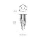 Modern Forms - Magic LED 21 Light Round Chandelier - Lights Canada