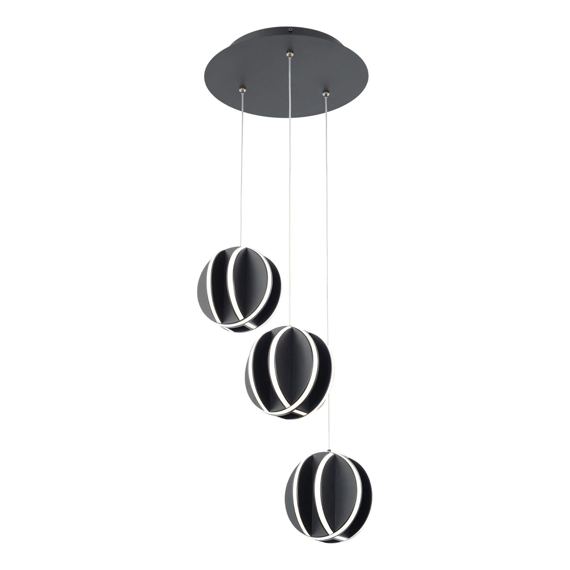 Modern Forms - Carillion LED 3 Light Pendant - Lights Canada