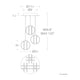 Modern Forms - Carillion LED 3 Light Pendant - Lights Canada