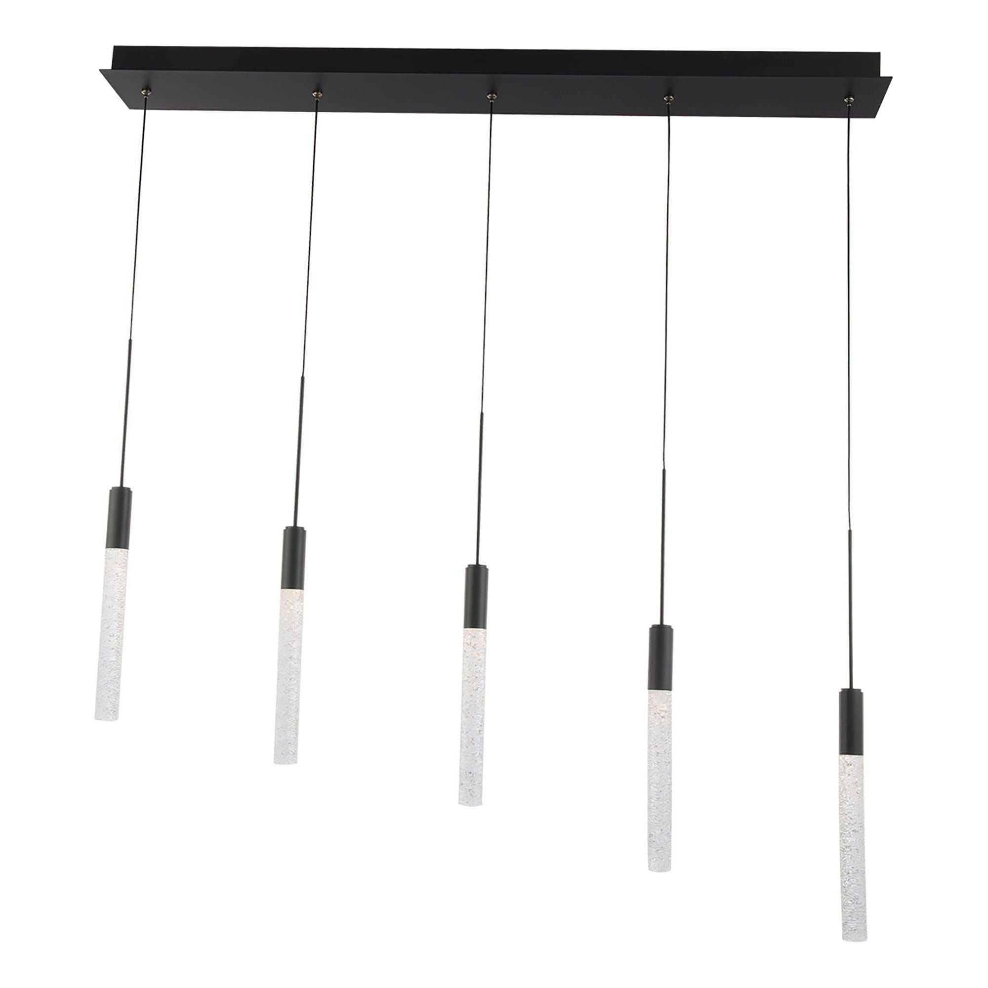 Modern Forms - Magic LED 5 Light Linear Chandelier - Lights Canada