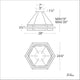 Modern Forms - Atlantis 28" LED Chandelier - Lights Canada
