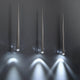 Modern Forms - Cascade LED 3 Light Crystal Linear Chandelier - Lights Canada