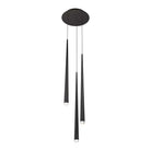 Modern Forms - Cascade LED 3 Light Crystal Round Chandelier - Lights Canada