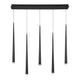 Modern Forms - Cascade LED 5 Light Crystal Linear Chandelier - Lights Canada