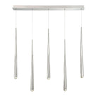 Modern Forms - Cascade LED 5 Light Crystal Linear Chandelier - Lights Canada