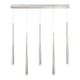 Modern Forms - Cascade LED 5 Light Crystal Linear Chandelier - Lights Canada