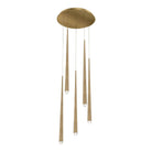 Modern Forms - Cascade LED 5 Light Crystal Round Chandelier - Lights Canada
