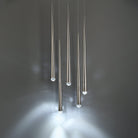 Modern Forms - Cascade LED 5 Light Crystal Round Chandelier - Lights Canada