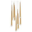 Modern Forms - Cascade LED 9 Light Crystal Round Chandelier - Lights Canada
